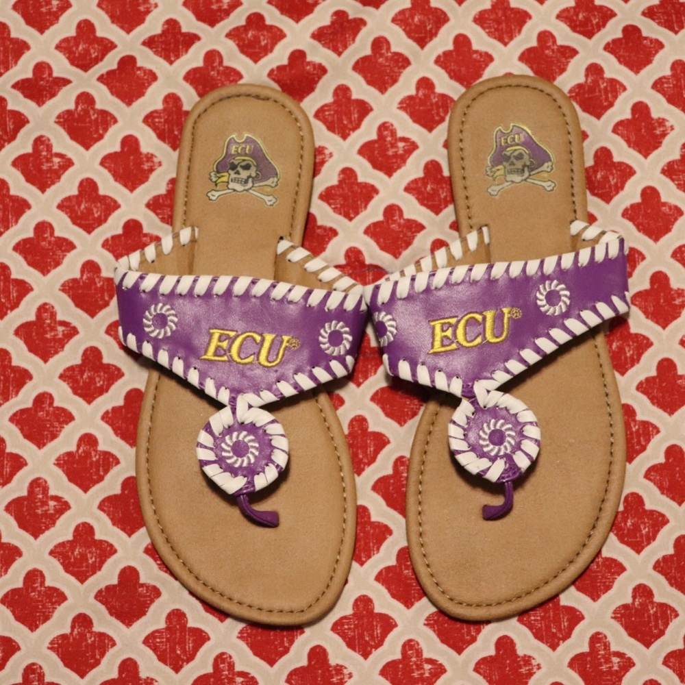 East Carolina University Sandals!